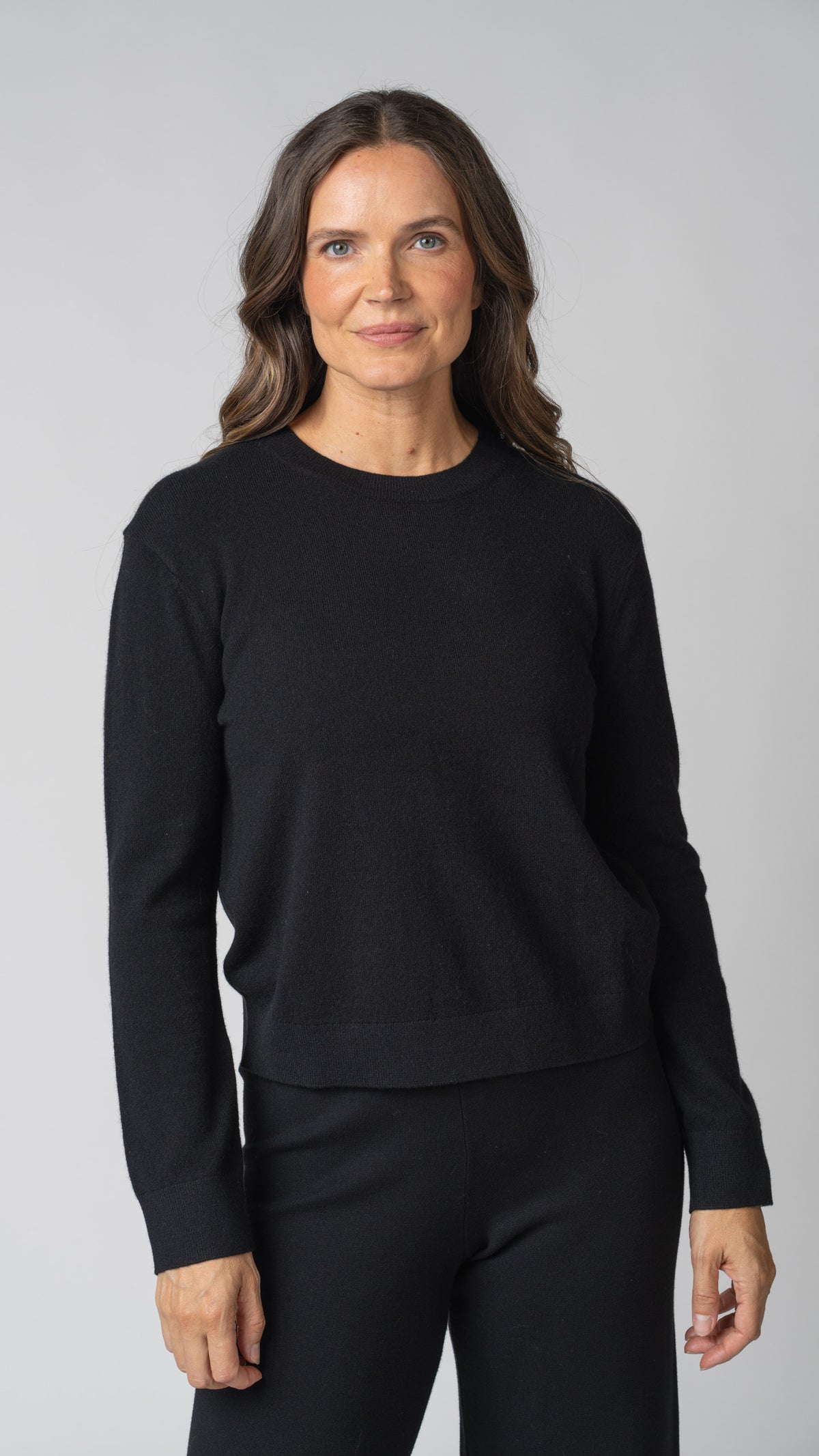Celine Merino Cashmere Long Sleeve Sweater