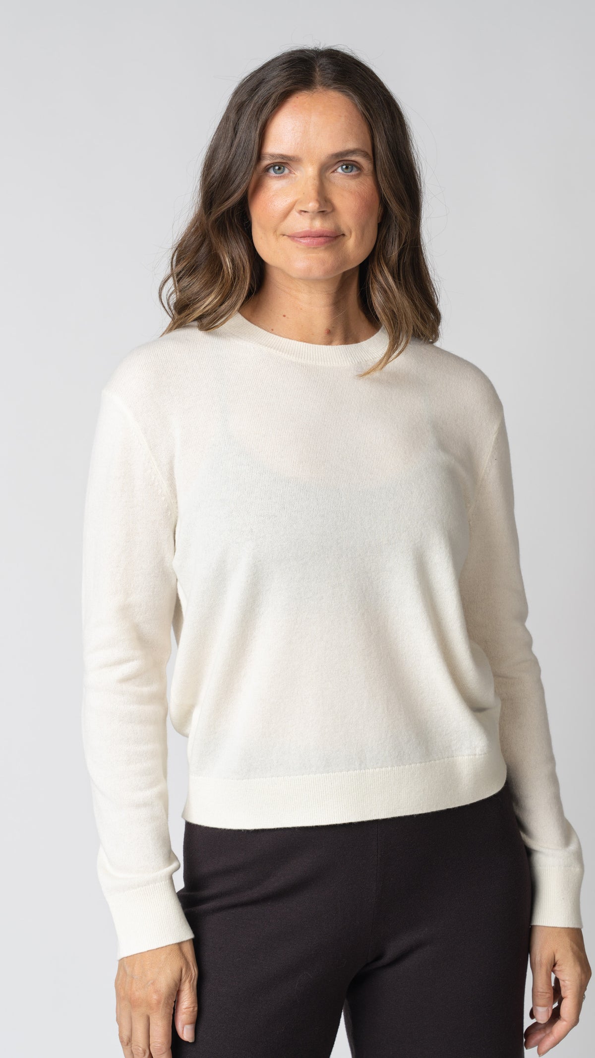 Celine Merino Cashmere Long Sleeve Sweater