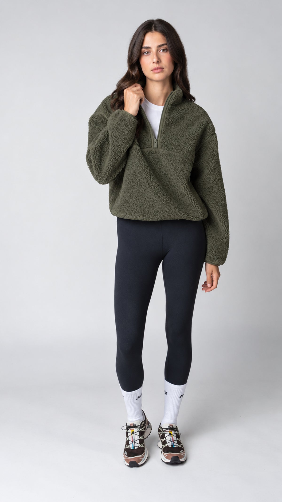 Harlow 1/2 Zip Sherpa