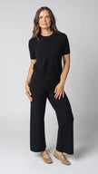 Mara Merino Cashmere Short Sleeve Sweater