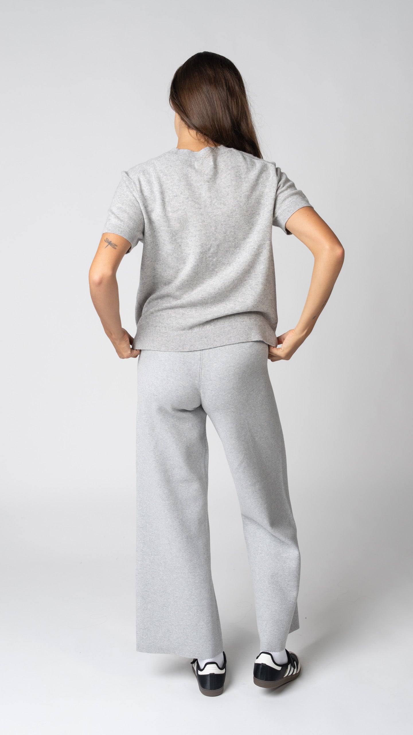 Mara Merino Cashmere Short Sleeve Sweater